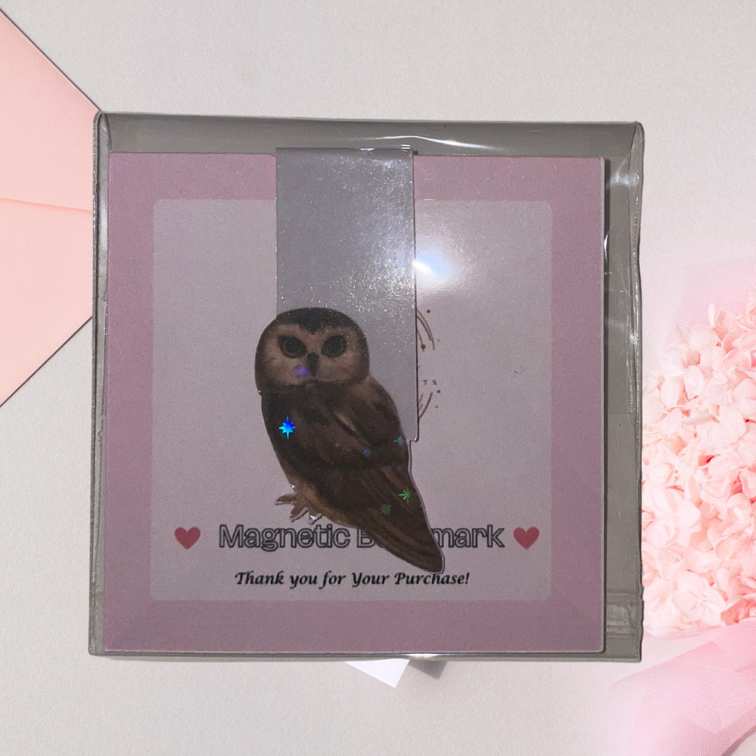 Owl Magnetic Bookmark image 0