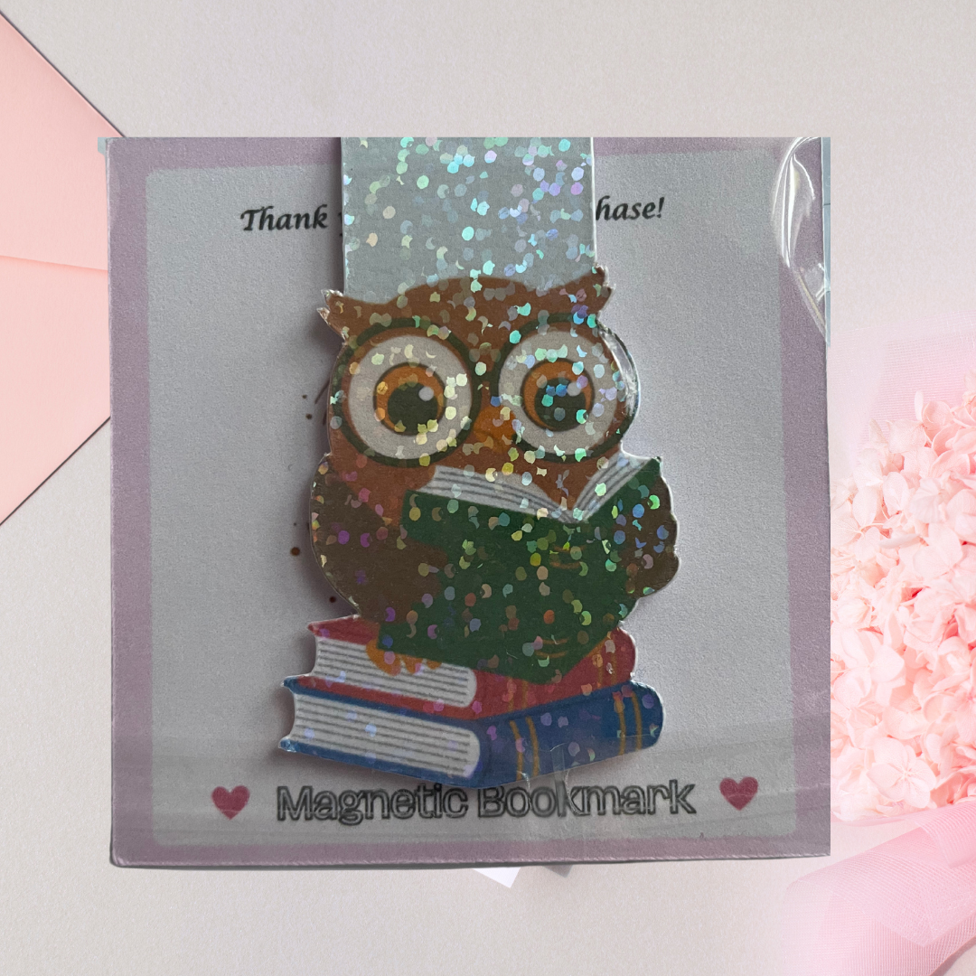Book Owl Magnetic Bookmark image 0
