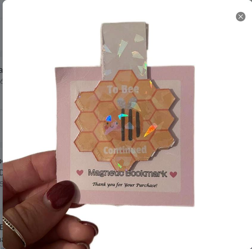 To Bee Continued Bookamark image 0