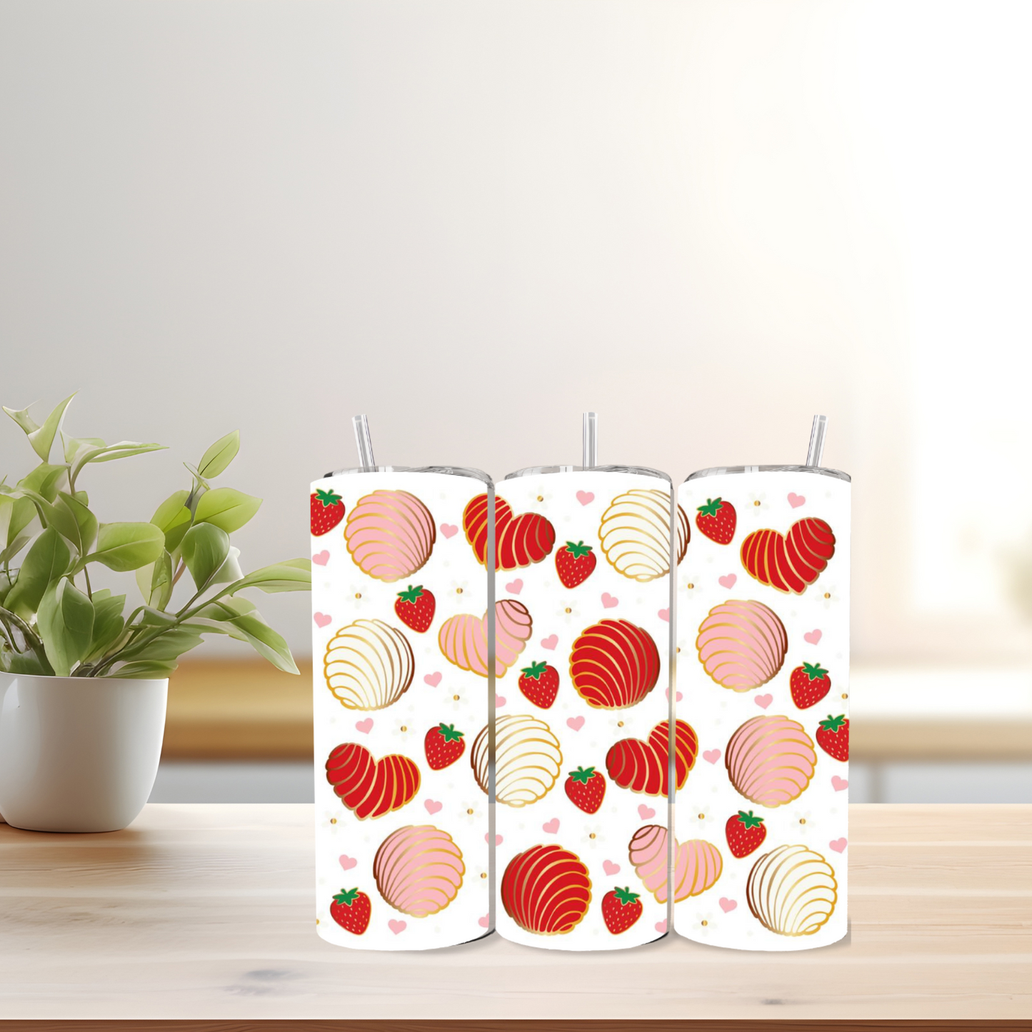 Strawberry Swiss Tumbler image 0