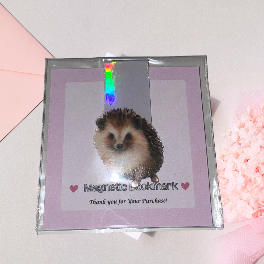 Hedgehog Magnetic Bookmark image 0