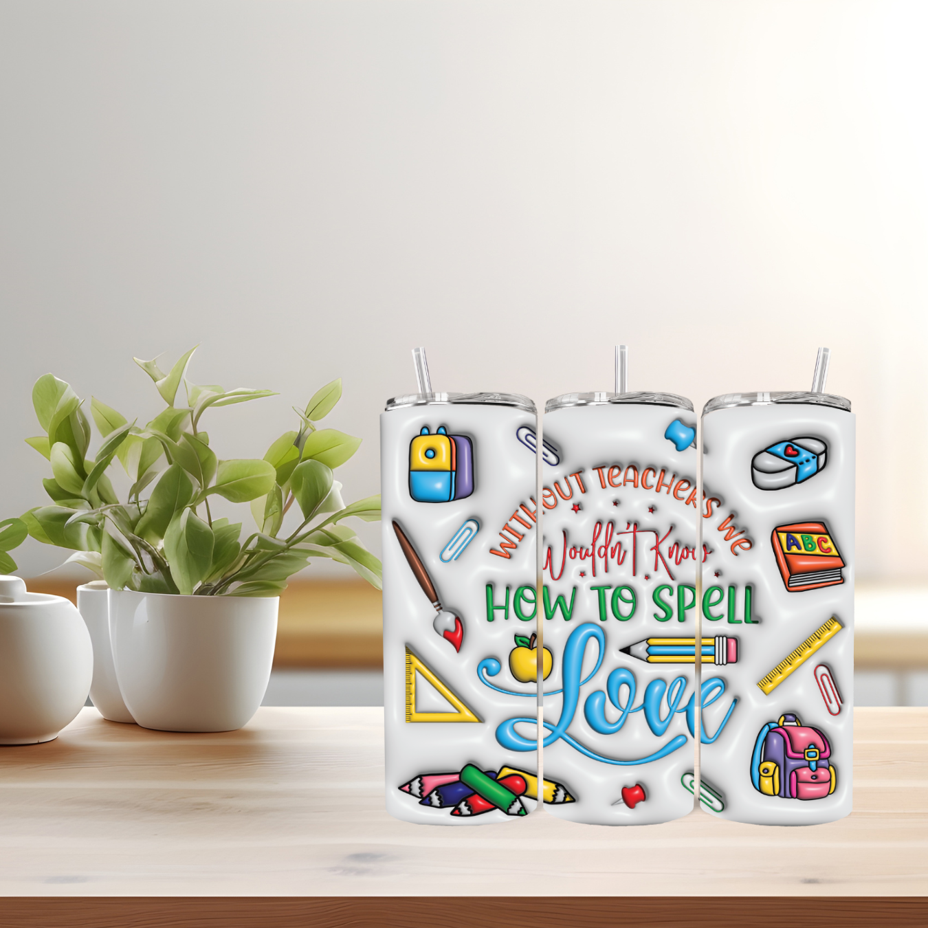 Teacher 20oz Tumblers image 8