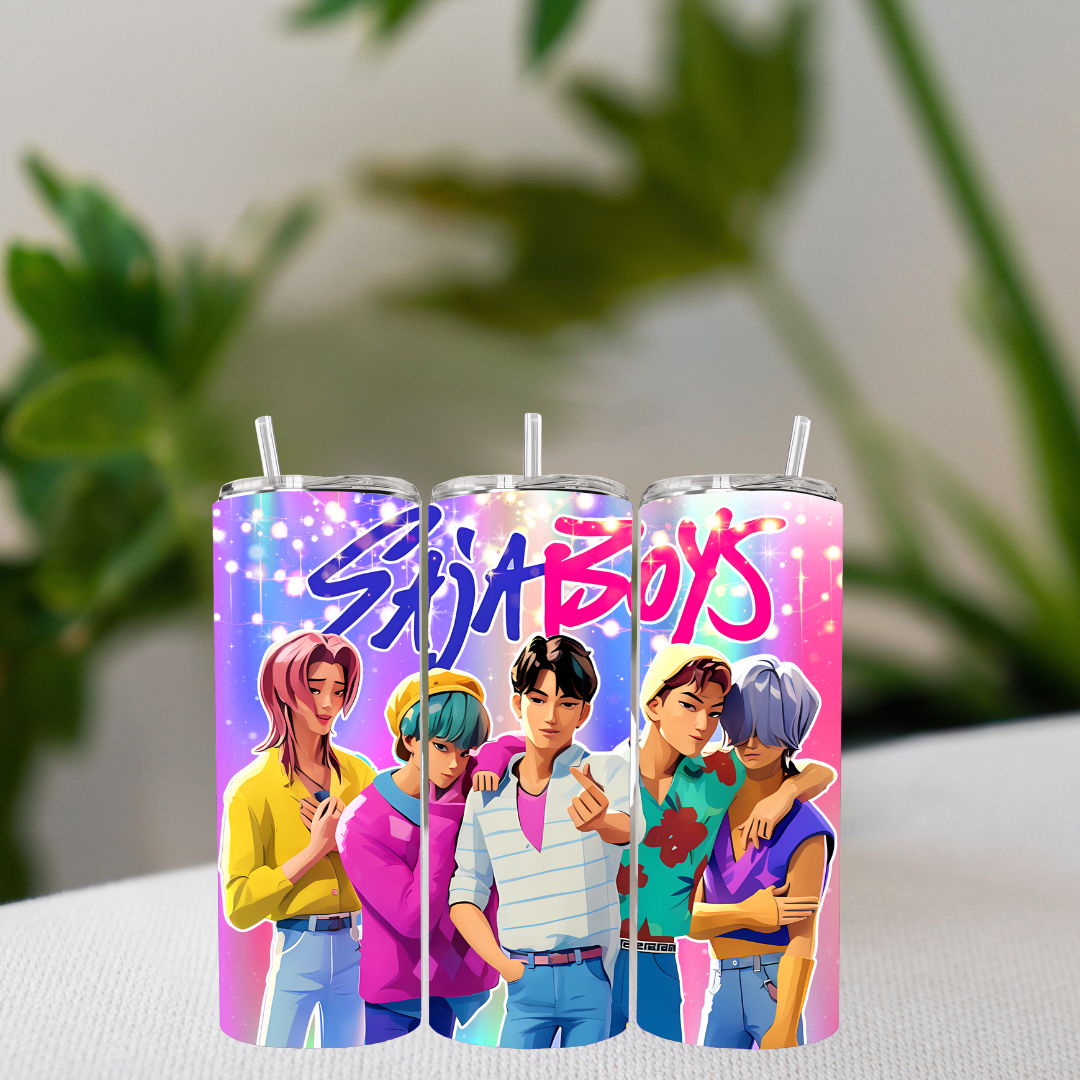 💥 HuntrX K-POP Demon Hunters Tumbler | Idol-Inspired Drinkware 💥 15oz