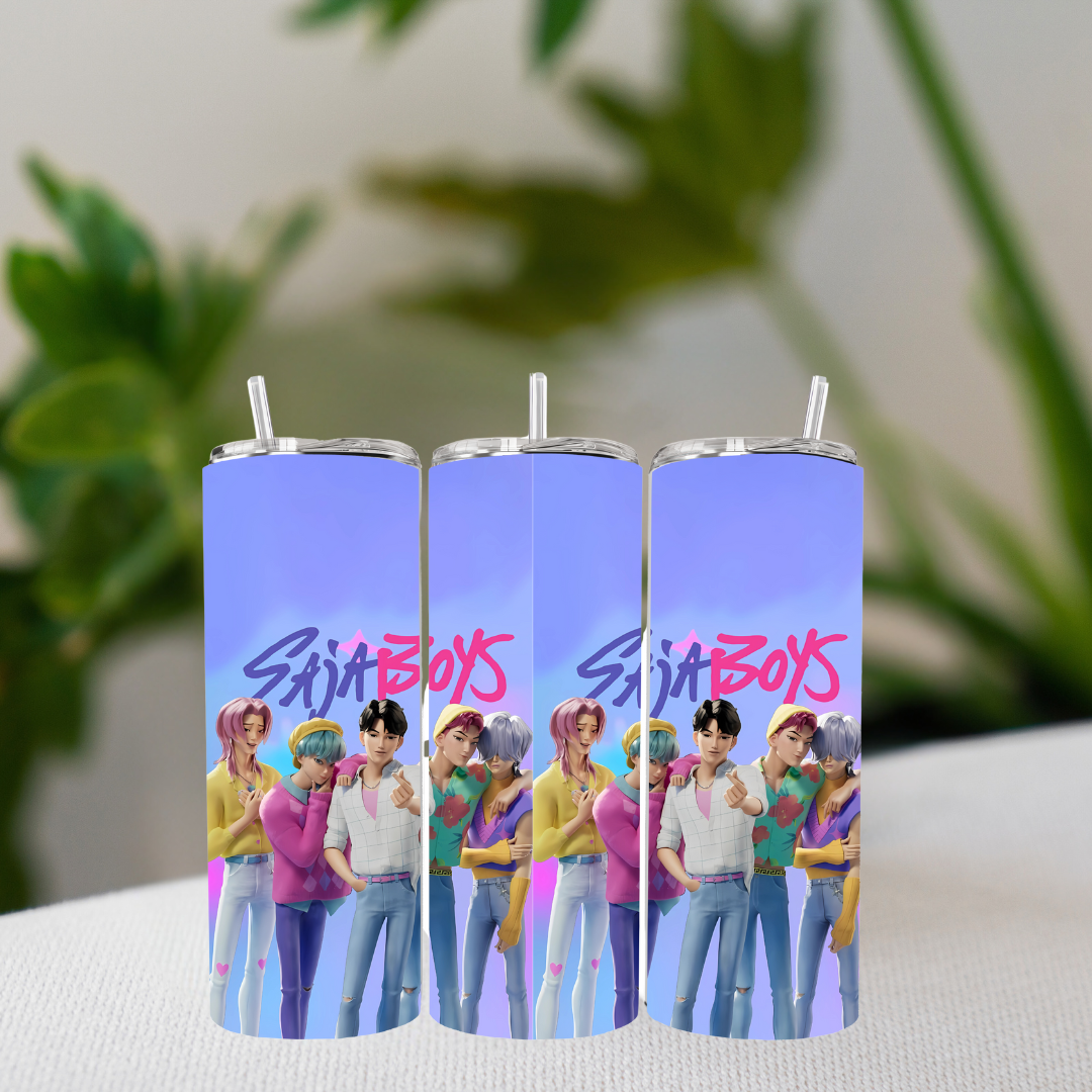 💥 HuntrX K-POP Demon Hunters Tumbler | Idol-Inspired Drinkware 💥 15oz