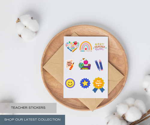 Teacher Stickers | M&M Crafters